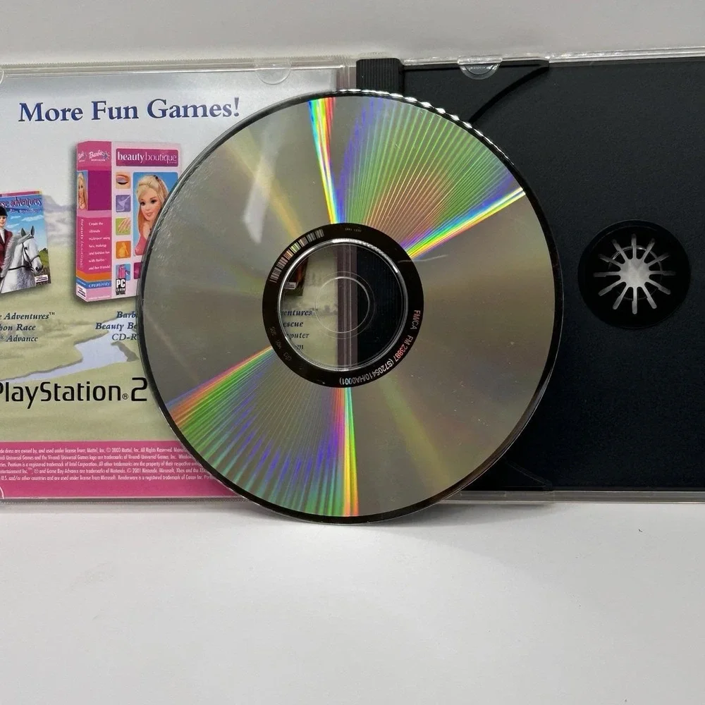 Barbie Horse Adventures: Mystery Ride Windows 98 PC CD-ROM, 2003